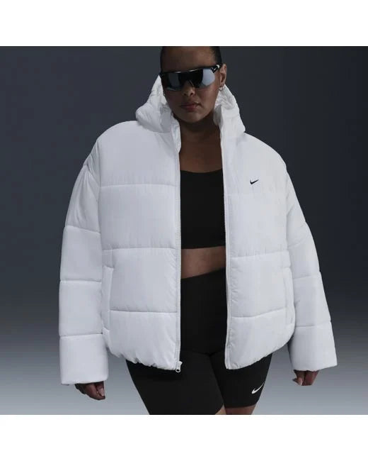Nike Sportswear Classic Puffer Jacket – Pure White