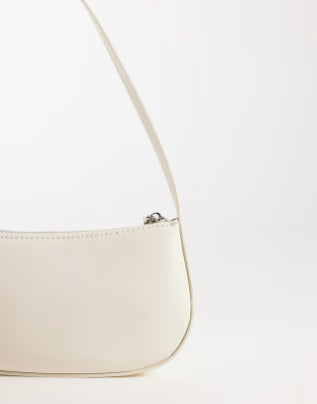 LUNESSA DESIGN shoulder bag in cream