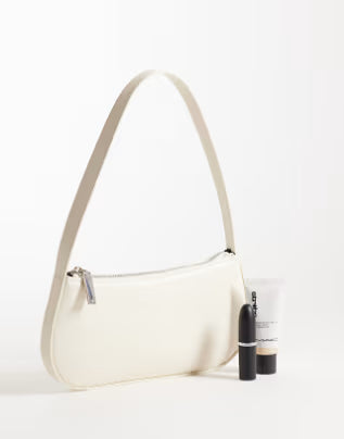 LUNESSA DESIGN shoulder bag in cream